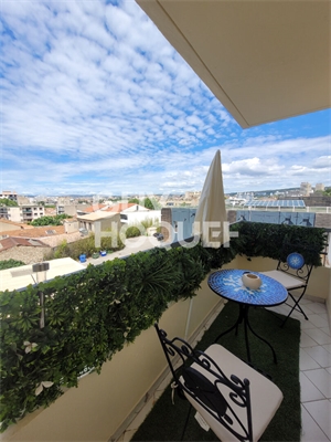 appartement à la vente -   13014  MARSEILLE 14E ARRONDISSEMENT, surface 83 m2 vente appartement - APR734655